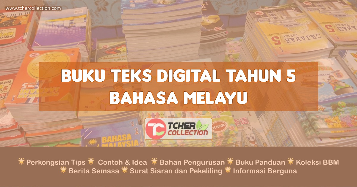 Buku Teks Bahasa Melayu KSSR Semakan Archives  Tchercollection