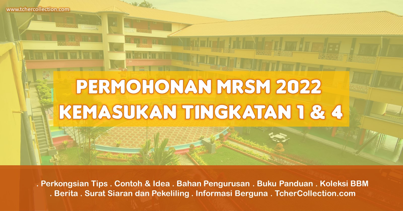 Permohonan MRSM 2022 - TcherCollection